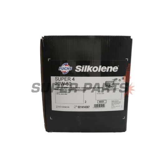 Двигателно масло -SILKOLENE- 20W50, полу-синтетика, 20L CUBE