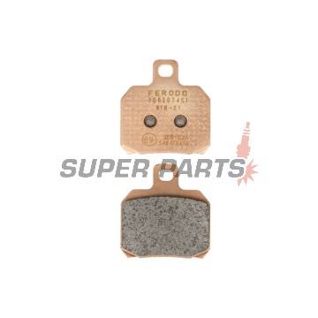 Накладки -FERODO- FDB2074ST, Aprilia ETV, RS, RSV, SL, Tuono; Benelli TNT, Tornado, TreK; Ducati 1098, 1198, 848, Monster, Multistrada, Panigale; KTM RC8, Super Duke; Moto Guzzi Breva, Nevada; Piaggio Beverly, X8, X9; Yamaha YP, VP, XQ