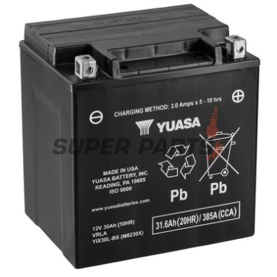 Акумулатор -YUASA- YIX30L-BS, 31.6Ah 12V