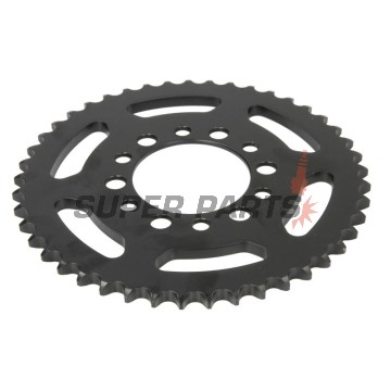 Заден пиньон -JT- JTR1842,45, 45 зъба, стоманен, Yamaha AG 200 1984-1994, DT 125 1974, 1976-1977, DT 175 1974-1977, 1979-1981, TW 125 1998-2004, TW 200 1989-2018, TW 225 2002-2006, XT 125 1982-1987, XT 200 1982-1983, XT 350 1985-2000
