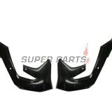 Предни странични пластмаси -POLISPORT- черни, KAWASAKI KX 250/450 2019-2023