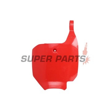 Мотокрос маска/табелка за номер -POLISPORT- червена, HONDA CR, CRF 85/150 2007-2023