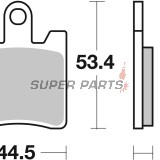 Накладки -BREMBO- 07YA09SA, Triumph Trophy 1200