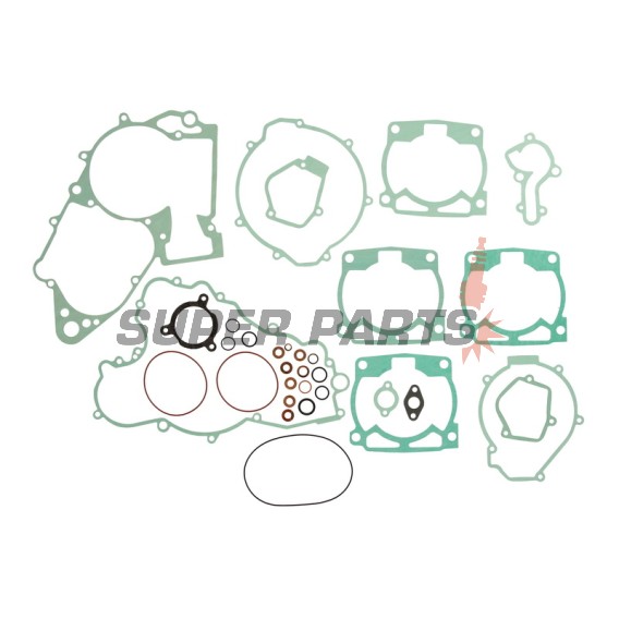Пълен комплект гарнитури за двигател -ATHENA- KTM EGS 250 1993-1998, EXC 250 1991-1998, EXC 300 1993-1998, GS 250 1990-1994, GS 300 1990-1998, MX 250/300 1990-1994, SX 250 1990-1998, SX 300 1993-1994
