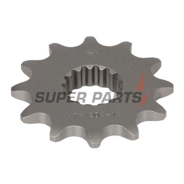 Преден пиньон -JT- JTF1902,12, 12 зъба, Husqvarna Svartpilen 701 2019, KTM Adventure 640 1999-2007, Adventure 790 2019, Duke 640 2000-2006, Duke 690 2008-2019, Enduro 690 2008-2018, LC4 400 1997-2001, LC4 640 1999-2007