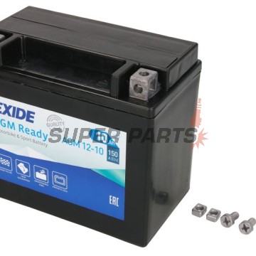 Акумулатор -EXIDE- YTX12-BS READY, 10Ah 12V