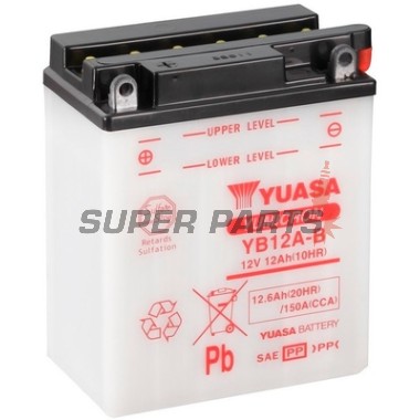 Акумулатор -YUASA- YB12A-B, 13Ah 12V