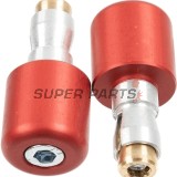 Тапи за кормило (балансьори) -TRW- 12mm, червен - универсални