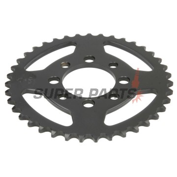 Заден пиньон -JT- JTR801,39, 39 зъба, стоманен, Kawasaki AE 50 1982-1983, AE 80 1981-1983, AR 50 1981-1983, AR 80 1982-1983, KLX 110 2002-2020, Z 125 2019-2020, Suzuki DR-Z 110 2003-2005, FM 50 1980-1998, FR 70 1975-1987, GT 50 1977-1980