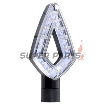 Мигачи комплект -OXFORD- Signal 3, 15 LED, черни