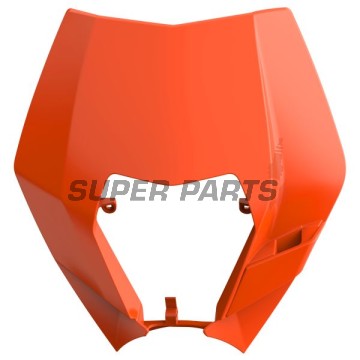 Маска (без фар) -POLISPORT- оранжева, KTM EXC, XC-W, XCF-W 125-500 2008-2013