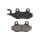 Накладки -FERODO- FDB2087EF, Honda CBF/NSR/VT Shadow/XL Varadero 75-250 1992-2013; Keeway Speed 125/150 2006; Kawasaki Eliminator/KLX/KVF/KX/Z 65-400 1997-2020; Kymco Agility/Dink/Grand Dink/Like/Movie/Pulsar/Quannon/Super9/Yager/Zing 50-250 1997-2019; MZ