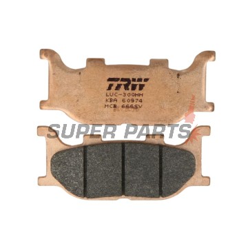 Накладки -TRW- MCB666SV, Italjet Jupiter 125/150/250, Linhai Main Street 300 & Monarch 125/150, Yamaha FZ6 Fazer, MT-03 660, TDR/TZR 125, XJ/XJ6 Diversion, Tmax, Virago, Drag Star, Midnight Star