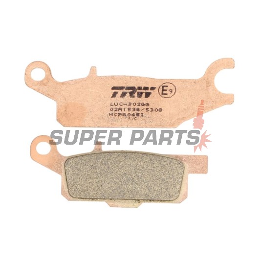 Накладки -TRW- MCB804SI, Yamaha YFM Grizzly 550F/700/700F 4x4 EPS - 2006-2018