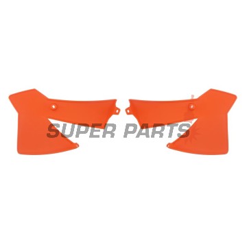 Предни странични пластмаси -POLISPORT- оранжеви, KTM SX 65 2002-2008