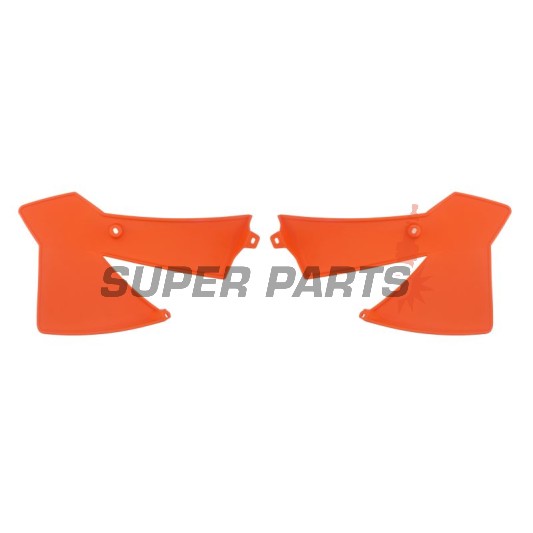 Предни странични пластмаси -POLISPORT- оранжеви, KTM SX 65 2002-2008