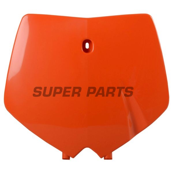 Мотокрос маска/табелка за номер -POLISPORT- оранжева, KTM SX 125-250 1999-2002