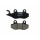 Накладки -TRW- MCB663, Honda CBF/NSR/VT Shadow/XL Varadero 75-250 1992-2013; Keeway Speed 125/150 2006; Kawasaki Eliminator/KLX/KVF/KX/Z 65-400 1997-2020; Kymco Agility/Dink/Grand Dink/Like/Movie/Pulsar/Quannon/Super9/Yager/Zing 50-250 1997-2019; MZ RT 12