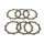 Съединител комплект (дискове) -TRW- MCC107-6, Honda CBF 250 2004-2006, Honda CR 125R 1984-1985, Honda NX 250 1988-1995, Honda TRX 300EX 1993-2010, Honda XR 250R 1986-1997, Moto Roma Geko 300 Quad 2004-2006