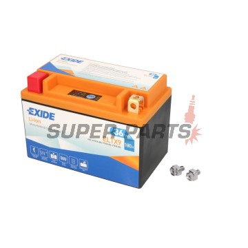 Акумулатор -EXIDE- ELTX9, 36Wh (3Ah), 12V, Lithium-ion