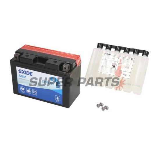 Акумулатор -EXIDE- YT9B-BS, 8Ah 12V