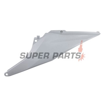 Задни странични пластмаси -POLISPORT- бели, KTM EXC, EXC-F, SX, SX-F, XC, XC-F 125-450 2019-2023