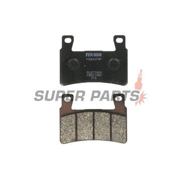 Накладки -FERODO- FDB2079P, CBR600F/600RR/Fireblade, VTR1000SP1/SP2 (1998-2012)
