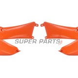 Предни странични пластмаси -POLISPORT- оранжеви, KTM SX 85 2006-2012