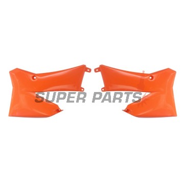 Предни странични пластмаси -POLISPORT- оранжеви, KTM SX 85 2006-2012