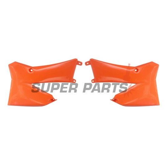 Предни странични пластмаси -POLISPORT- оранжеви, KTM SX 85 2006-2012