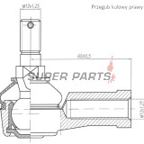 Външен кормилен накрайник -4 RIDE- Honda FL/TRX 200-680 1988-2020