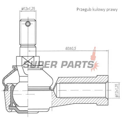 Външен кормилен накрайник -4 RIDE- Honda FL/TRX 200-680 1988-2020