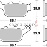 Накладки -BREMBO- 07HO53SP, Kawasaki Versys 650 ABS, Z800 / Z900, ZX-9R Ninja