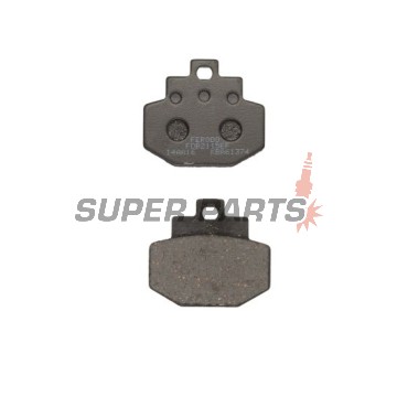 Накладки -FERODO- FDB2115EF, Piaggio Vespa DNA / GTS / GTV / GTX / Granturismo / LX / LXV / S 50-250 2000-2008