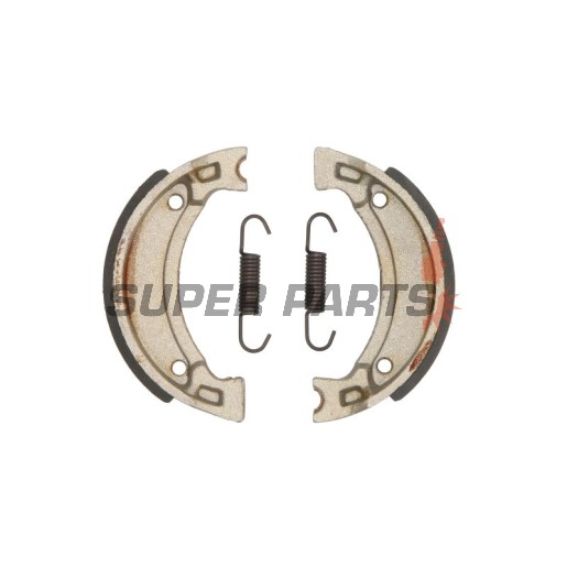 Накладки (челюст) -TRW- MCS962, 110x25mm, Aprilia SR/Rally/Scarabeo 50, Malaguti F10/F12/Ciak 50-100, MBK Booster/Ovetto/Stunt 50, Skyliner 125/250, Yamaha BWS/Jog/Neos 50, Zuma/Cygnus 125, TT-R/TW 125-200, Blaster 200, Raptor/Grizzly 50-125