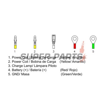 Реле за зареждане -DZE- реле-регулатор, 12V, 35A, DUCATI 748, 750, 851, 888, 900, 907 748-907 1987-2001