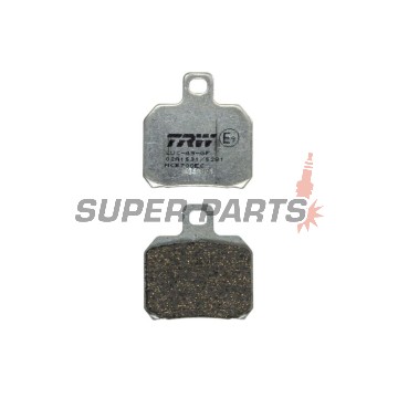 Накладки -TRW- MCB700EC, Aprilia ETV, RS, RSV, SL, Tuono; Benelli TNT, Tornado, TreK; Ducati 1098, 1198, 848, Monster, Multistrada, Panigale; KTM RC8, Super Duke; Moto Guzzi Breva, Nevada; Piaggio Beverly, X8, X9; Yamaha YP, VP, XQ