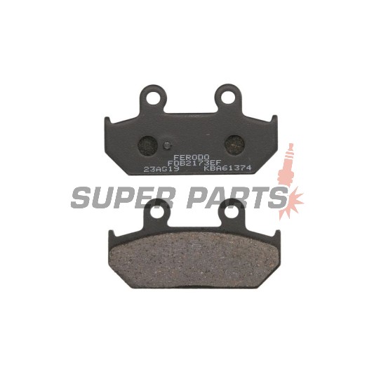Накладки -FERODO- FDB2173EF, Suzuki AN Burgman 650 / 650A / 650L Executive 2002-2012