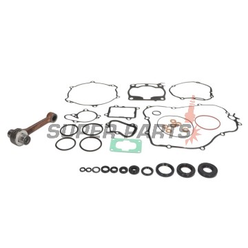 Биела (мотовилка) и гарнитури комплект -ATHENA- Fantic XE 125 2023-2025, XX 125 2022-2025, Yamaha YZ 125 2022-2026