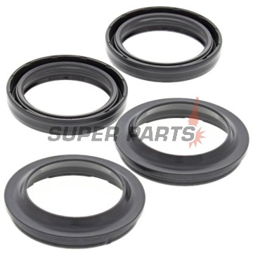 Семеринги и прахоуловители комплект предница -ALL BALLS- Honda CB 700 1984-1986, VT 600 1988-2007, Kawasaki W 650 2000-2002, W 800 2015