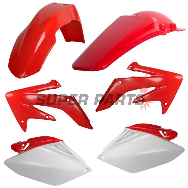 Пластмаси комплект -POLISPORT- HONDA CRF 250 2008-2008