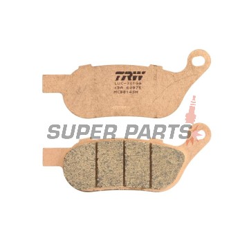 Накладки -TRW- MCB814SH, Harley Davidson FLSTF Fat Boy, FLSTN Softail Deluxe, FXCW Softail Rocker, FXCWC Softail Rocker C, FXDC Dyna Super Glide Custom, FXDF Fat Bob, FXDL Dyna Low Rider, FXDWG Dyna Wide Glide, FXST Softail Standard, FXSTC Softail Custom