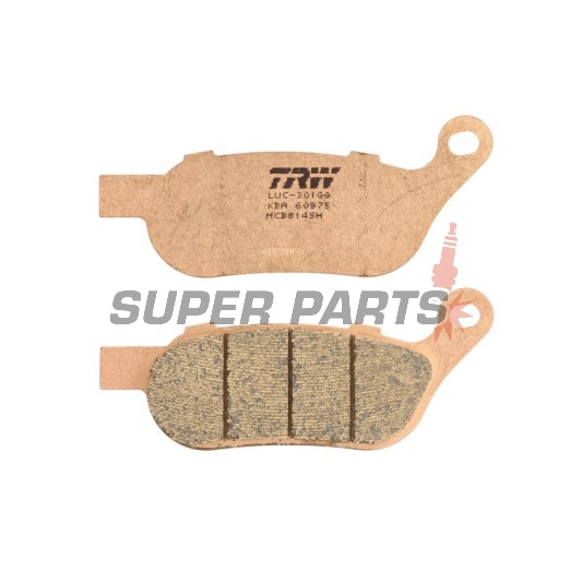 Накладки -TRW- MCB814SH, Harley Davidson FLSTF Fat Boy, FLSTN Softail Deluxe, FXCW Softail Rocker, FXCWC Softail Rocker C, FXDC Dyna Super Glide Custom, FXDF Fat Bob, FXDL Dyna Low Rider, FXDWG Dyna Wide Glide, FXST Softail Standard, FXSTC Softail Custom