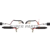 Мигачи комплект -OXFORD- Signal 15, късо рамо, 12 LED, черни
