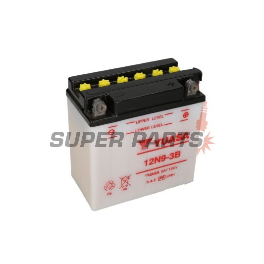 Акумулатор -YUASA- 12N9-3B, 10Ah 12V