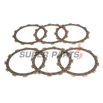 Съединител комплект (дискове) -4 RIDE- TCS4439, Arctic Cat Bear Cat 454 1996-1998, Kawasaki KLF 400 1993-1998, KX 250/420 1980-1981, Suzuki LT-F 400/500 1998-2011