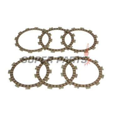 Съединител комплект (дискове) -FERODO- FCD0317, Suzuki DR500S/600S/600R Dakar (1981-1989), LS650 Savage F/P (1986-2001)