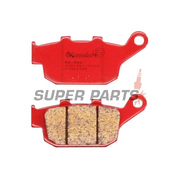 Накладки -BREMBO- 07HO27SP, Buell 1200cc, Honda 400‑750cc, Triumph 600‑955cc (1988‑2018)