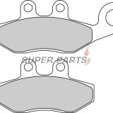 Накладки -FERODO- FDB2186EF, Piaggio Beverly 125-350 (2006-2017), MP3 125-500 (2006-2016), X10 125-500 (2012-2015), X7 125-300 (2007-2014), X8 400 (2006-2008), X9 125-250 (2005-2008)