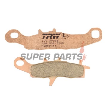 Накладки -TRW- MCB697SI, Kawasaki KFX 700 V-Force; KL/KLX/KLR 250; KX 80/85/100; Suzuki RM 85/85L/100